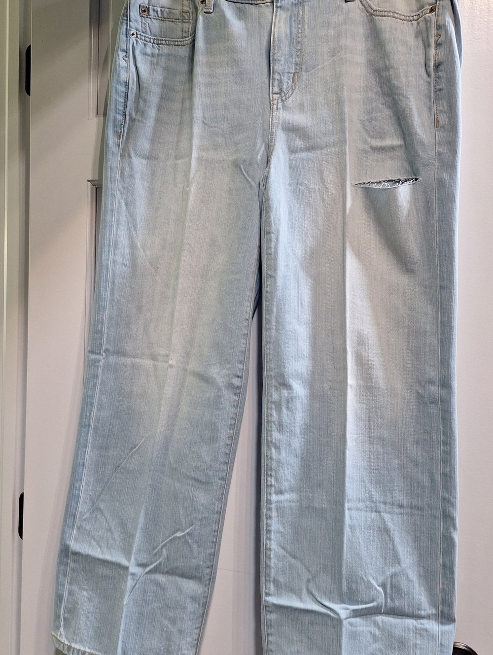 Torrid Light Wash Straight-Leg Jeans